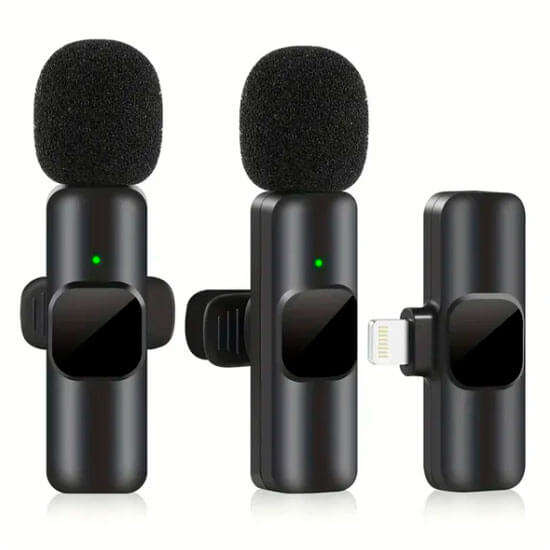 Micrófono inalámbrico Lavalier k9 2