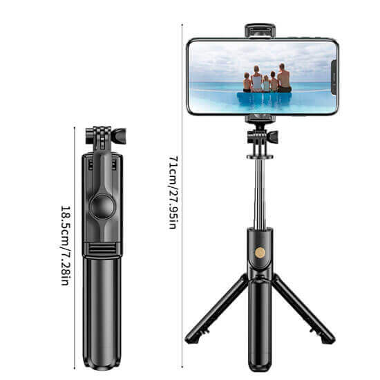 Trípode con Bluetooth y Luz 2