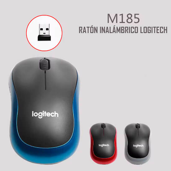 Ratón inalámbrico logitech M185 1 Ratón inalámbrico logitech M185 1
