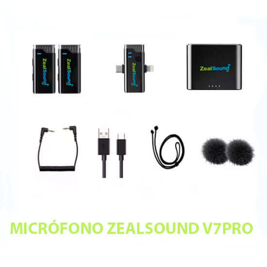Micrófono inalámbrico zealsound 1