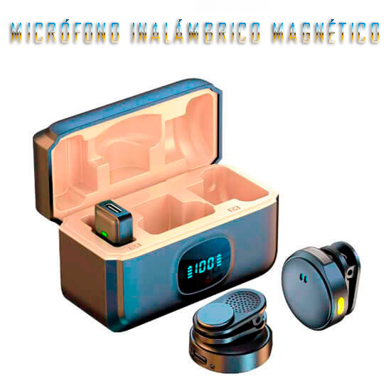Micrófono Inalámbrico Magnético